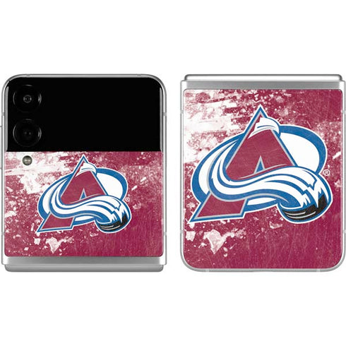 NHL Colorado Avalanche Frozen Galaxy Z Flip4 5G Skin